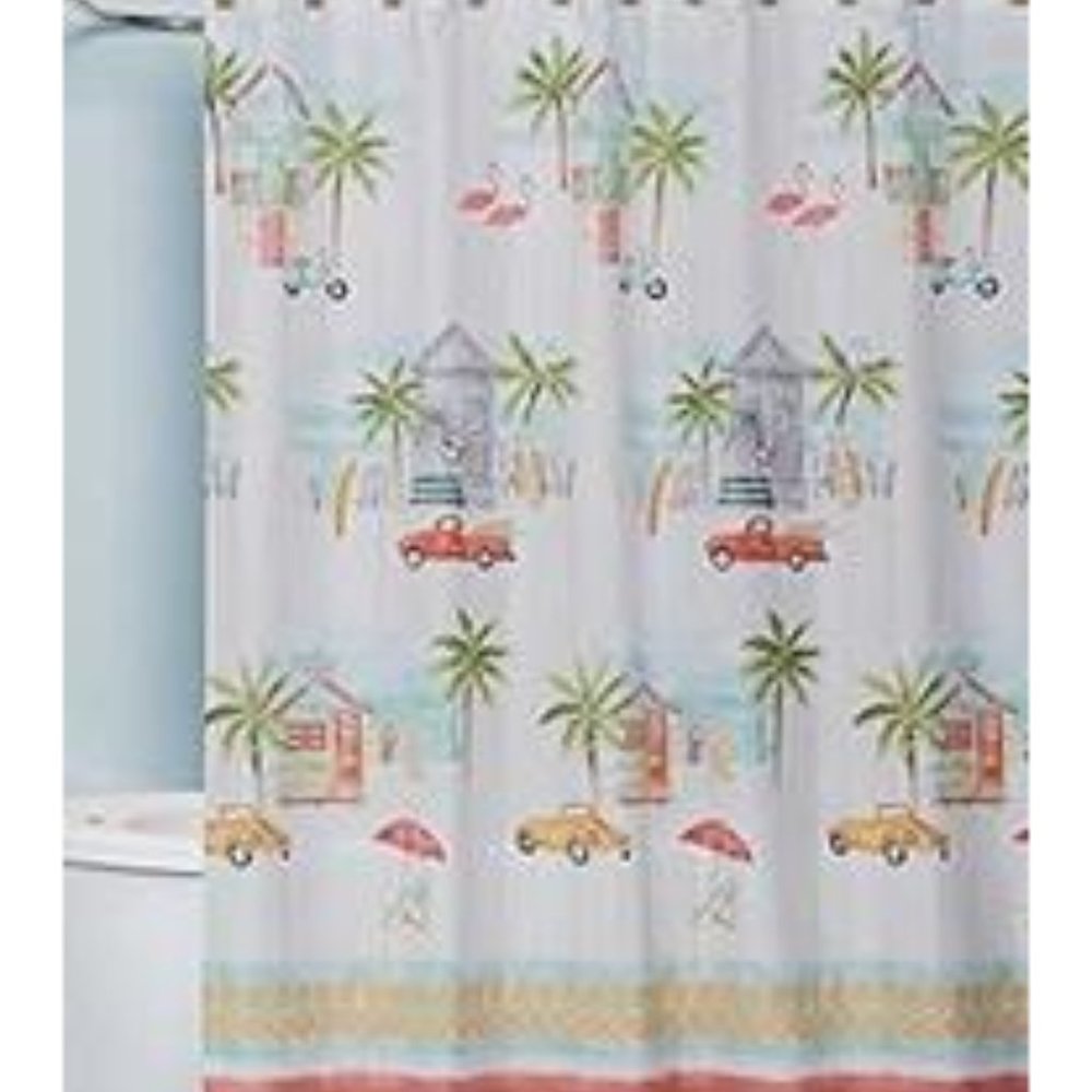 By the Surf Shower Curtain 72"x70"